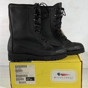 Belleville Men’s Black Tactical Boots Size 8